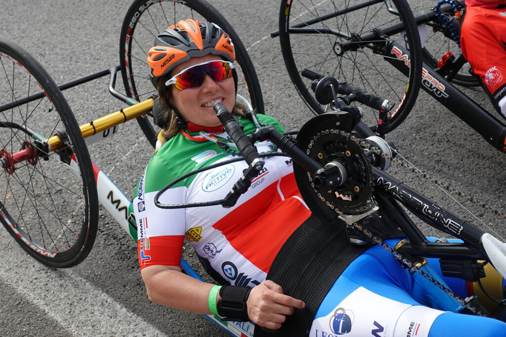 Simona Canipari, 52enne bresciana di Active Sport, è stata convocata per i Mondiali di Paraciclismo di Cascais (Portogallo)