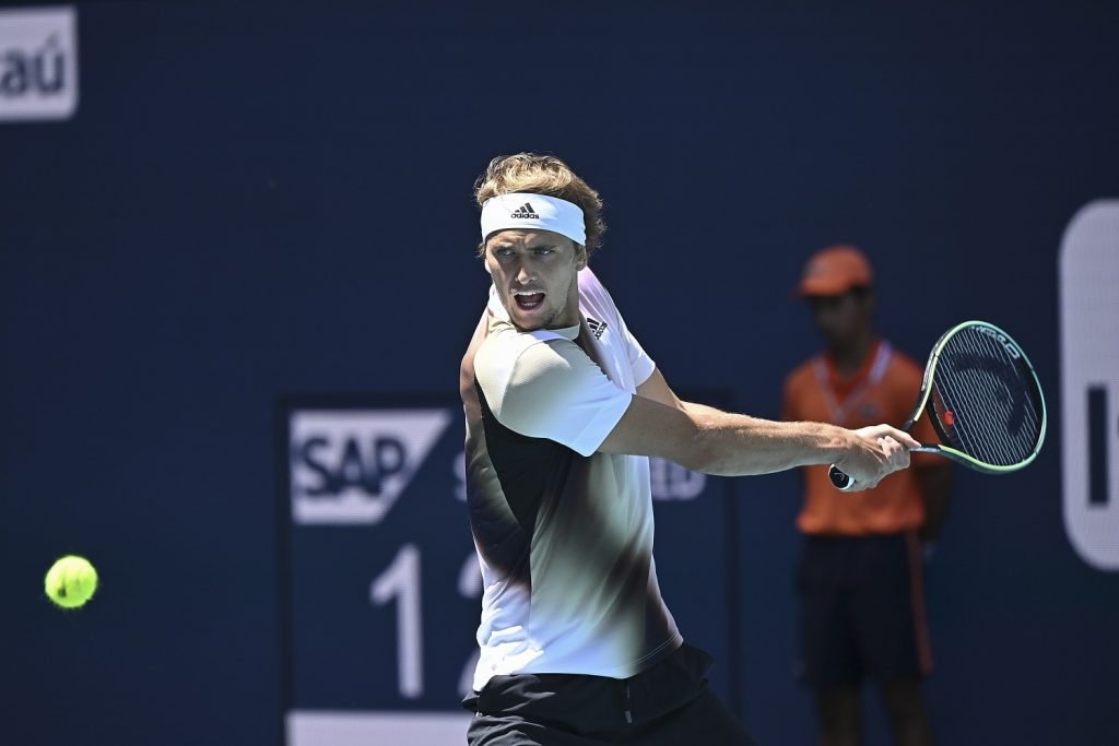 Alexander Zverev (foto di Peter Staples/ATP Tour)