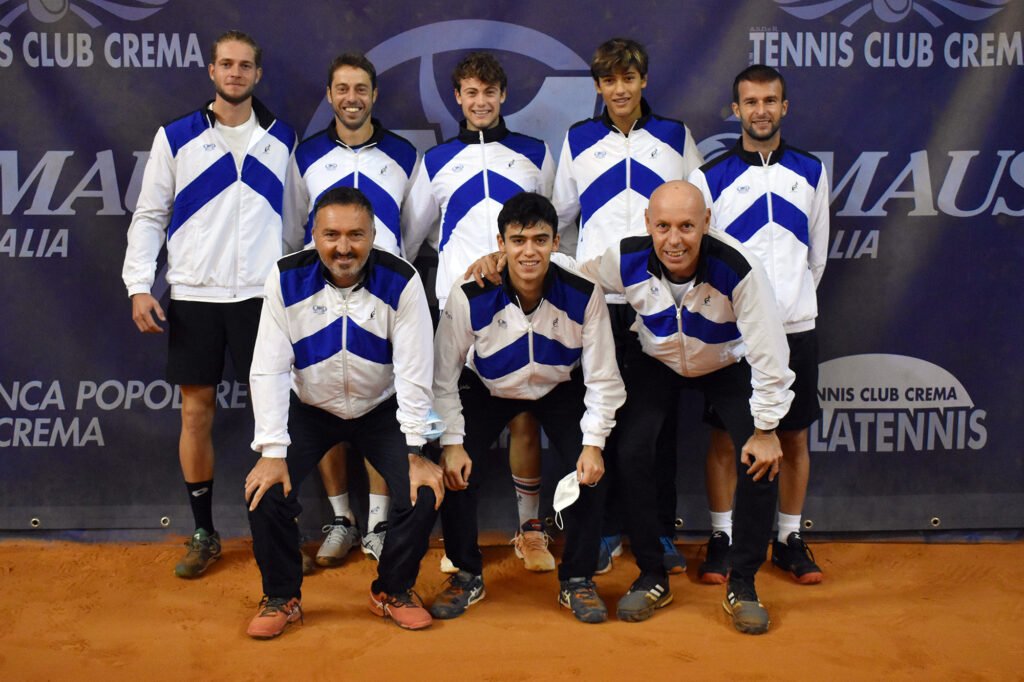 La formazione di Serie A1 del Tennis Club Crema: domenica 23 ottobre il debutto contro la Canottieri Casale Monferrato (foto GAME)