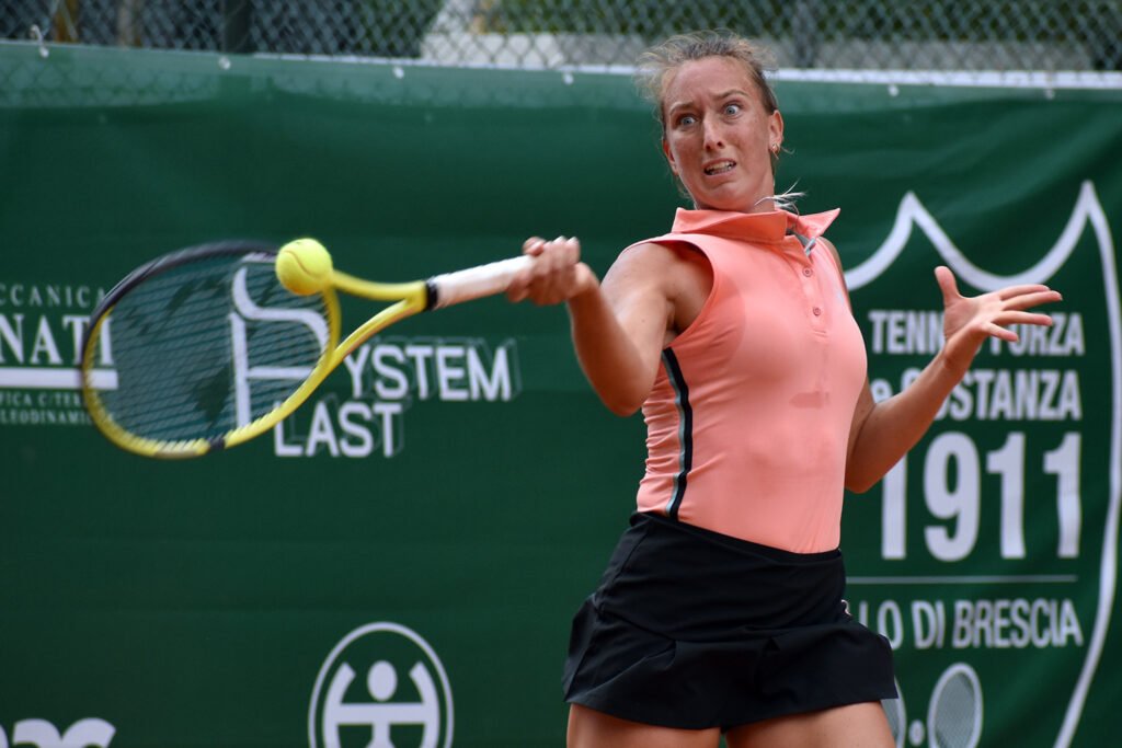 Angelica Moratelli, trentina classe 1994, è al turno decisivo delle qualificazioni degli Internazionali femminili di Brescia (foto GAME)