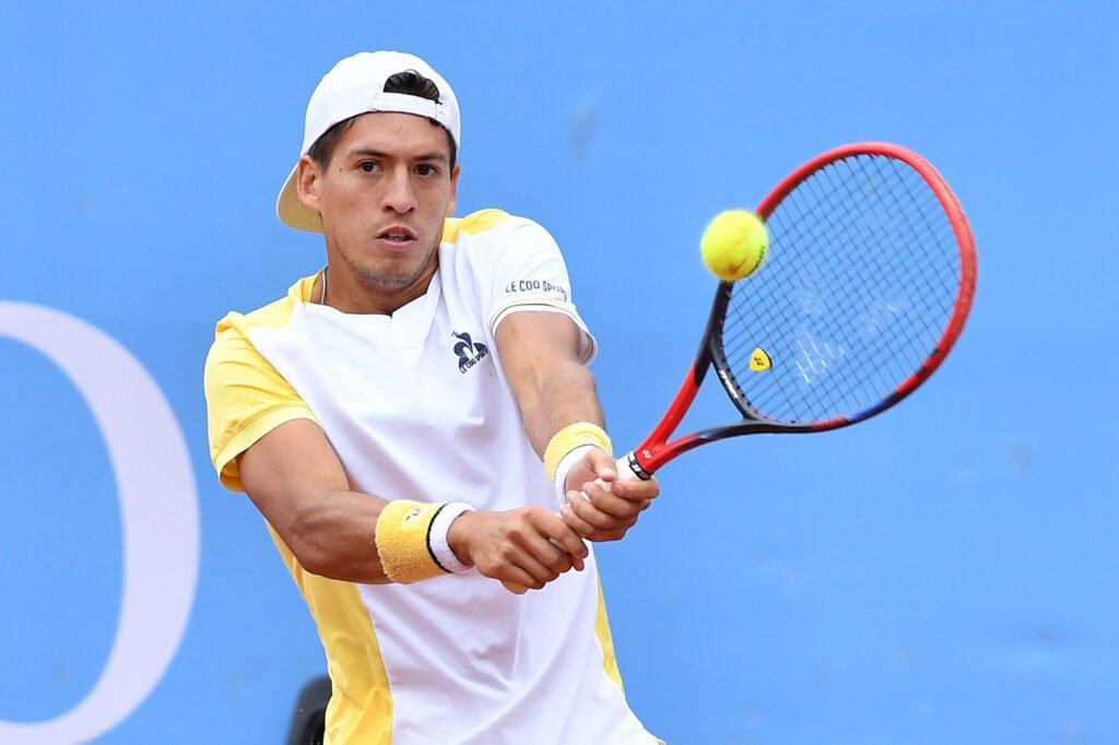 Sebastian Baez, numero 40 del ranking ATP, ha debuttato con un successo al Piemonte Open Intesa Sanpaolo, conquistando i quarti di finale (foto Francesco Panunzio)