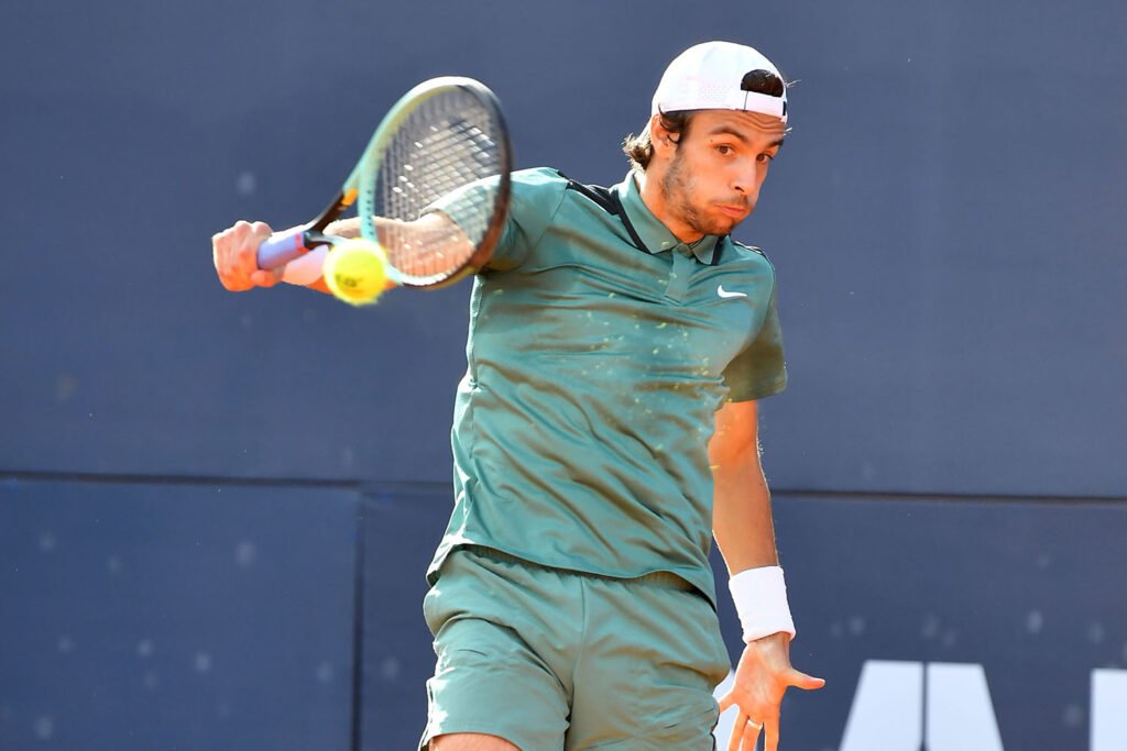 Lorenzo Musetti, classe 2002 da Carrara, è la prima testa di serie del Piemonte Open Intesa Sanpaolo (foto Francesco Panunzio)