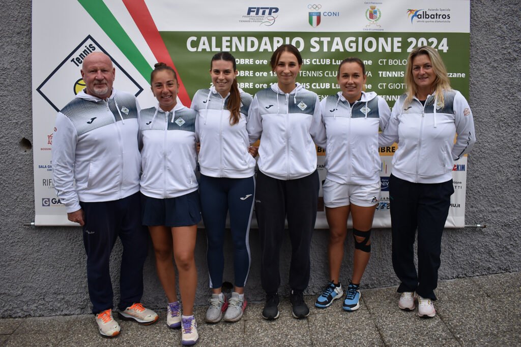 La formazione di Serie A2 del Tennis Club Lumezzane
