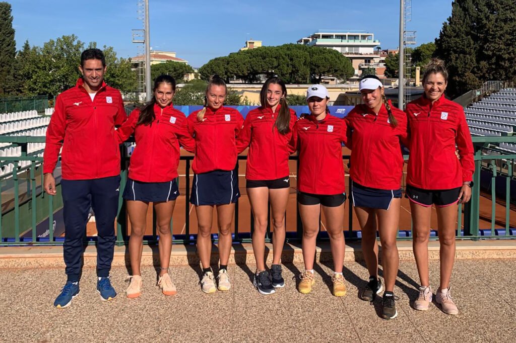 La formazione di Serie A1 femminile del Tennis Club Cagliari. È uno dei cinque team del club fra Serie A e Serie B di tennis