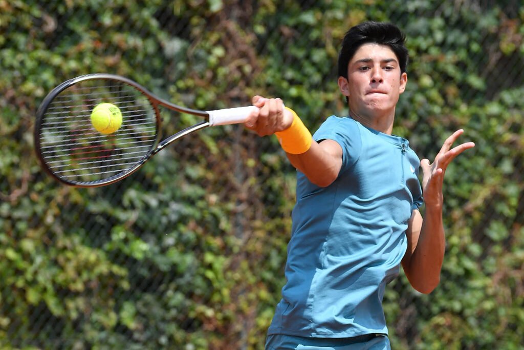 Federico Cinà, 18 anni da Palermo, è già numero 371 Atp: ha ricevuto una wild card per l'Atkinsons Monza Open 25 (foto Francesco Panunzio)
