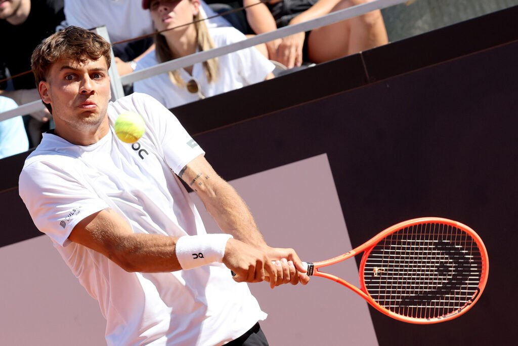Flavio Cobolli, numero 34 della classifica Atp, è la prima testa di serie del Piemonte Open Intesa Sanpaolo (foto Giampiero Sposito/FITP)