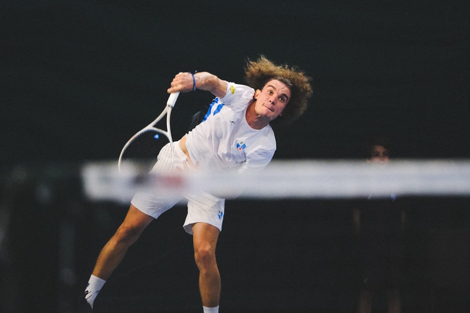 Filippo Speziali è uno dei giocatori di punta della formazione di Serie A2 maschile del Tc Milano A. Bonacossa - foto Fabio Taffurelli
