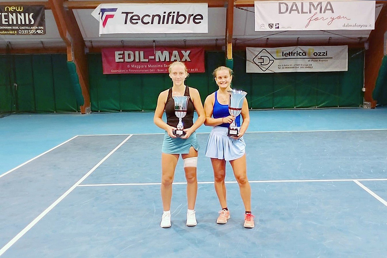 La premiazione del tabellone femminile del Trofeo Campaccio 2026