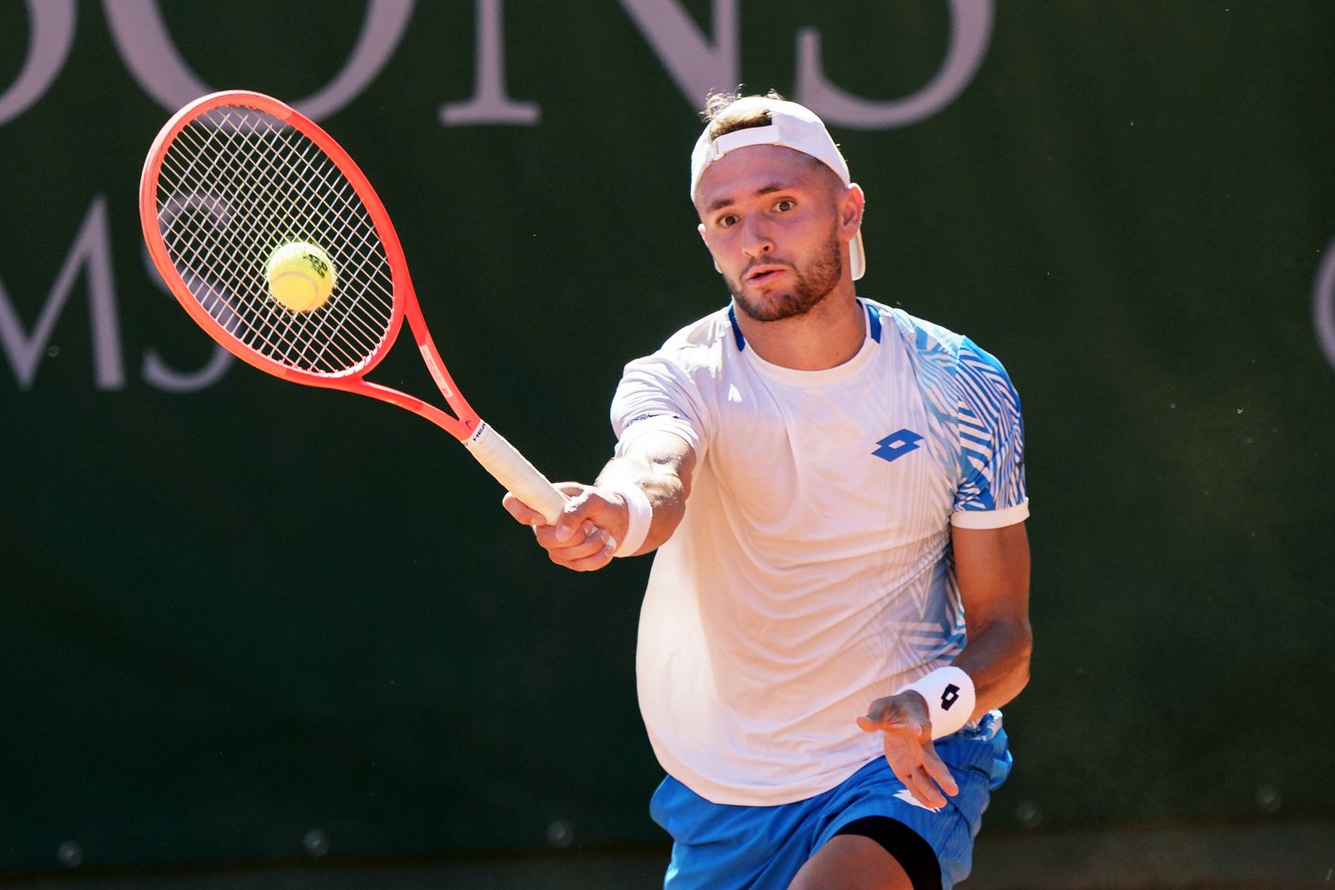 Gianluca Cadenasso, 22 anni da Genova, sarà la terza testa di serie del Banca Mediolanum Florence Open (foto Luigi Leonardi)