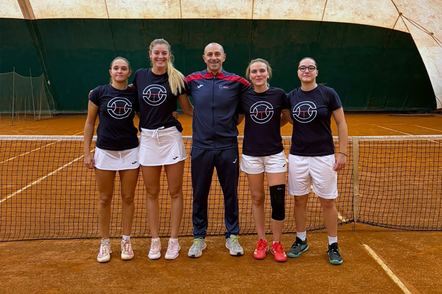 La formazione del Ct Ceriano Saronno in campo nella quarta giornata di Serie A2 femminile